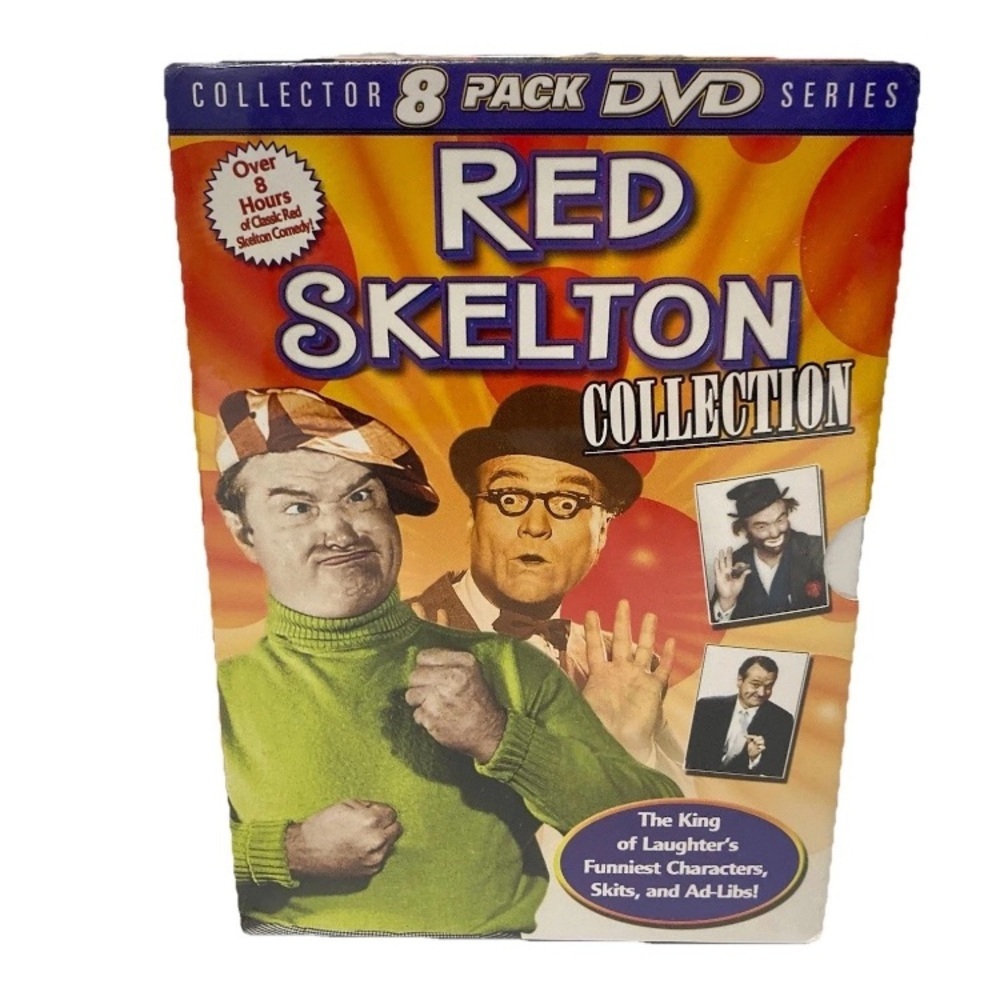 Red Skelton DVD Collection 8 Discs Color Black & White Box Set New Sealed